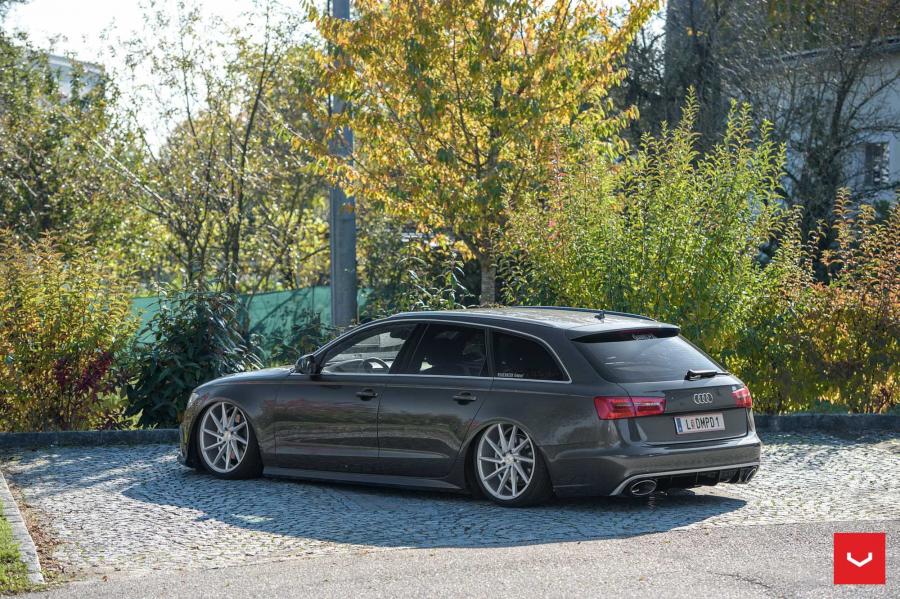  Audi A6 Avant on Vossen Wheels (CVT) (4G, C7) 2016 года  (фото 3 из 20)